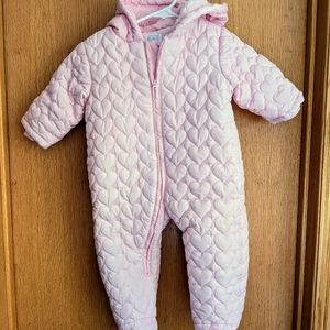 Girls winter snowsuit